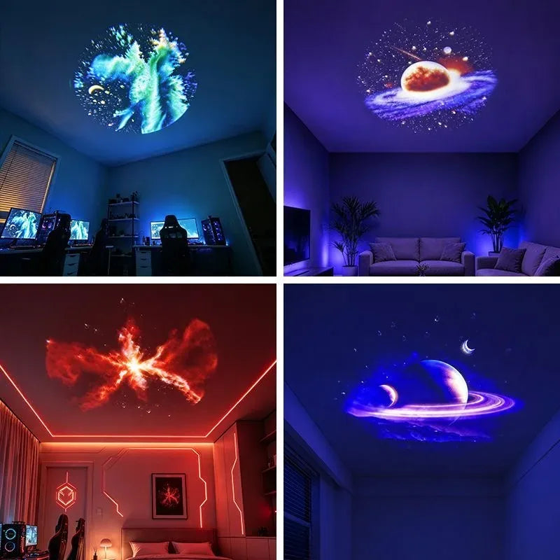USB Galaxy Star Projector